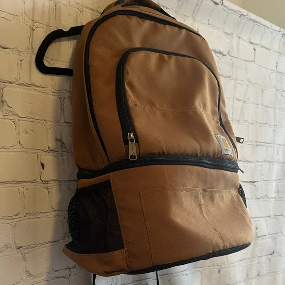 Carhartt Men's Tan Backpack with Black Accents - Picture 2 of 6